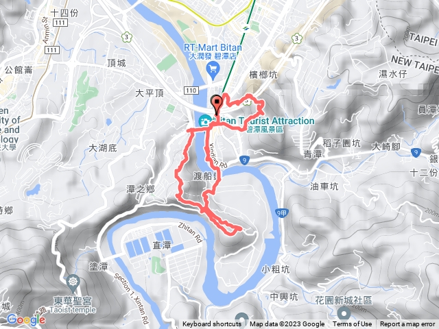 小獅美和灣潭山+擺渡過新店溪