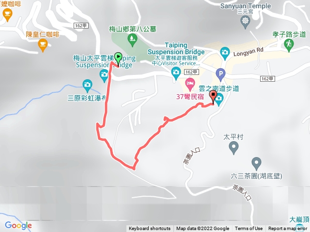 太平雲梯，雲之南步道