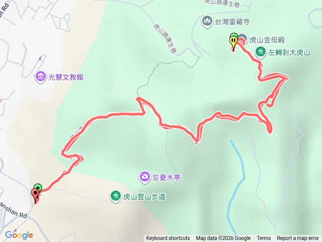 虎山步道(入口8至金母殿)HCoK預覽圖