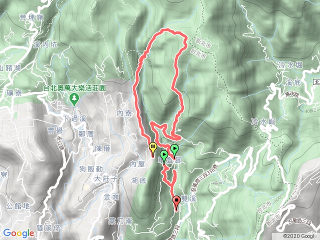 荷蘭古道、北五指山