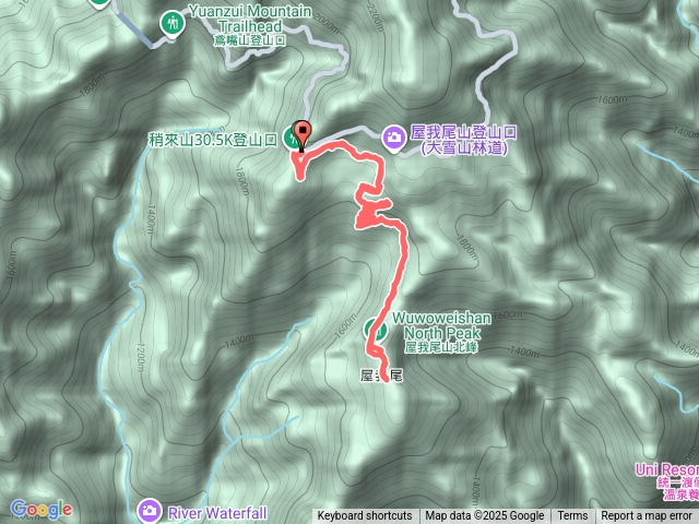 屋我尾山15（北：林道）