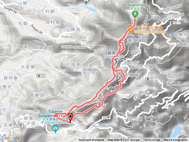 雲嘉五連峰