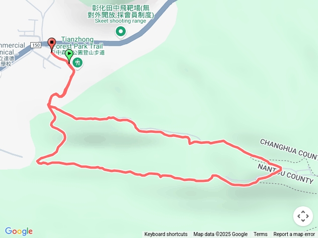 20250608~彰化田中森林步道O繞(紅線上藍線下)