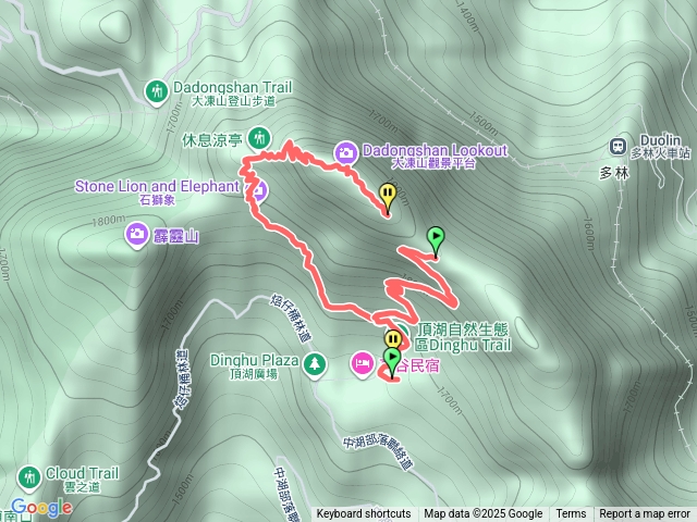 奮起湖大凍山（頂湖）