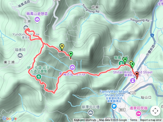 鳴鳳古道南隘勇古道綠色古道延平古道O繞