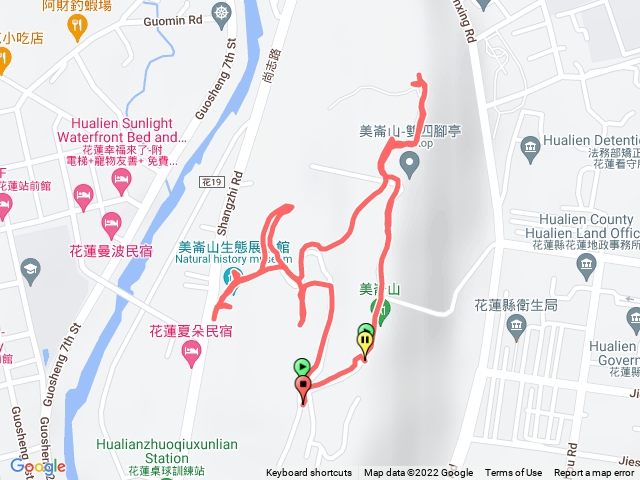 「步道悠遊」美崙山公園步道