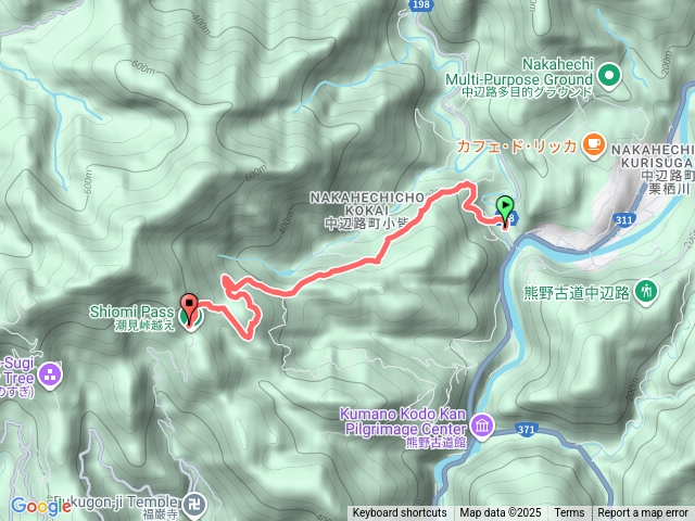 熊野古道潮見峠