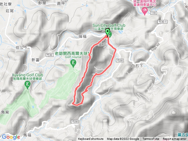 赤柯山健行