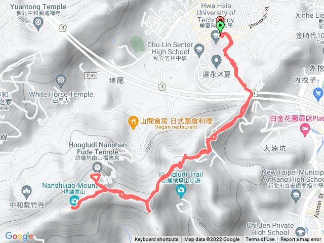 南勢角山來來回縱走