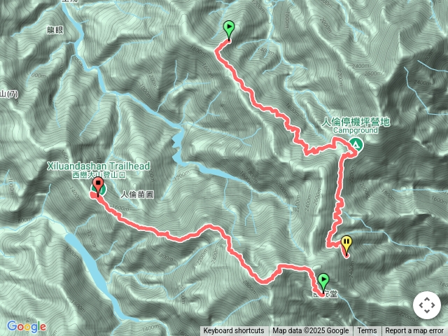雙龍林道宿巒安堂上西巒大山下人倫