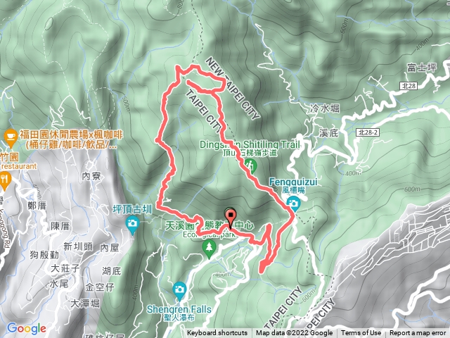 荷蘭古道➡️高頂山➡️北五指山➡️北頂山➡️頂山➡️風擎歩道➡️全成土鷄城