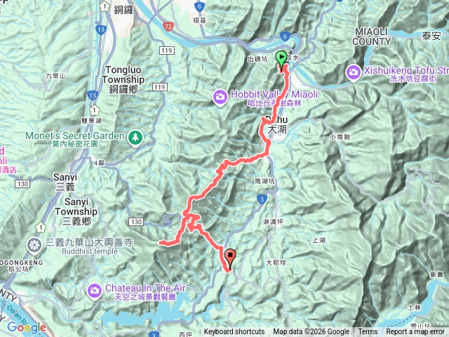 樟之細路第七段(苗栗大湖法雲禪寺 -苗栗石門客棧休閒農場)預覽圖