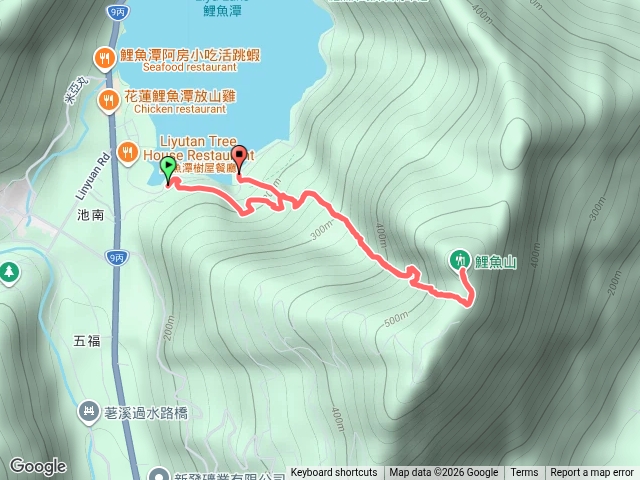 花蓮鯉魚山步道預覽圖