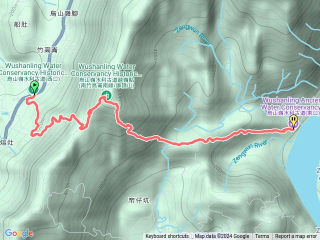 烏山嶺水利古道預覽圖