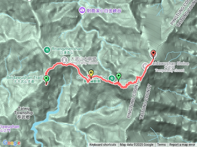 停車場-北大武山