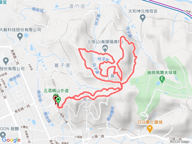 酒桶山步道