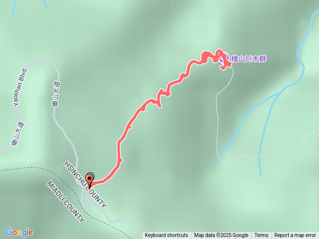 檜山巨木群步道