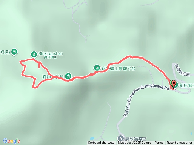 獅仔頭山半程折返