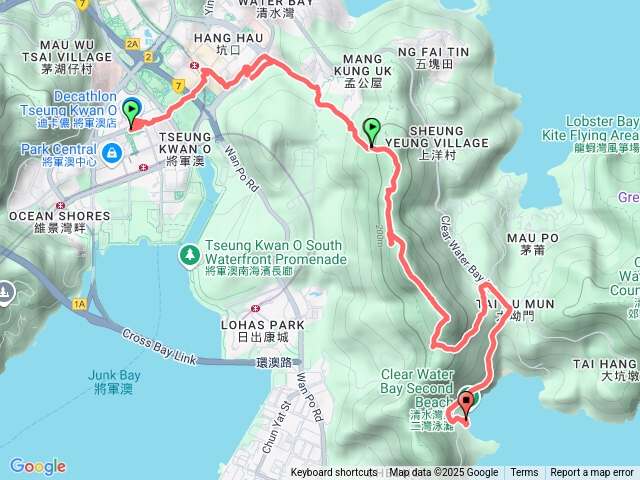 釣魚翁山下清水灣第二沙灘