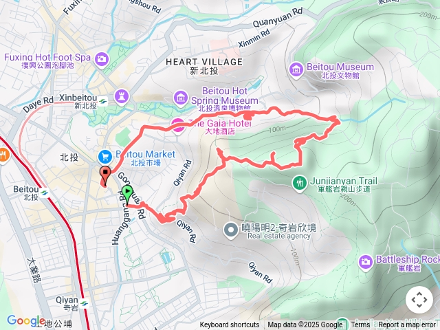 丹鳳山-大師岩-湯守岩-八頭山-熱海岩場-銀光巷-88番