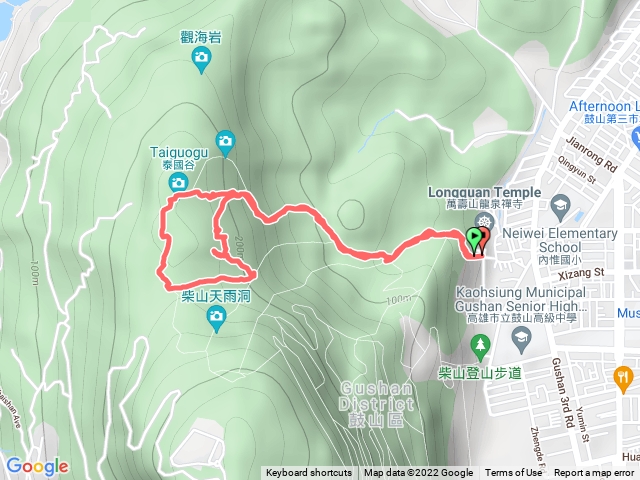 柴山龍谷大俠谷小錐鹿泰國谷