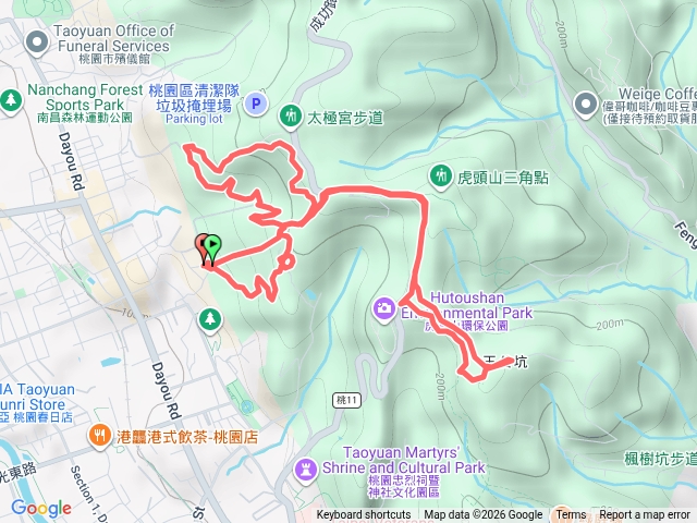 20260321 中福宮-太極宮-福虎山-虎頭山驛站（三元步道、太極宮步道）預覽圖