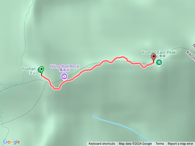玉山-玉山主峰-玉山東峰
