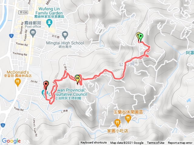 小百岳集起來阿罩霧山、中心瓏步道202147151119