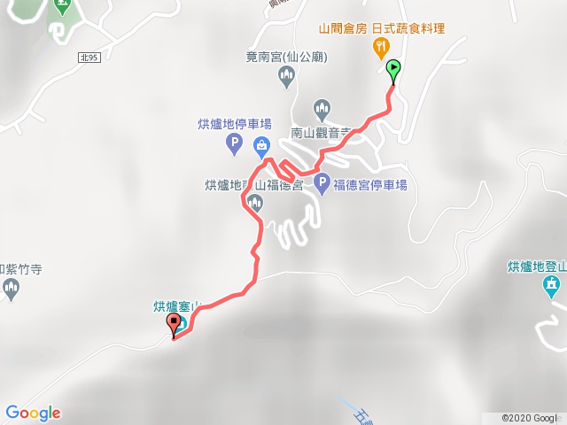 烘爐地登山步道(南勢角山)