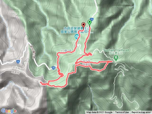 鹿林山-麟趾山O型