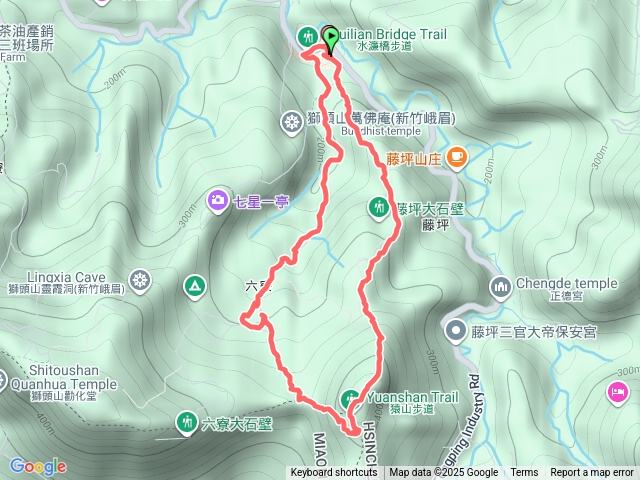 藤平步道-猿山步道-六寮古道O繞預覽圖