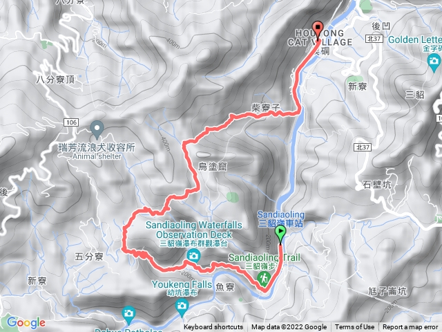 三貂嶺越嶺猴硐