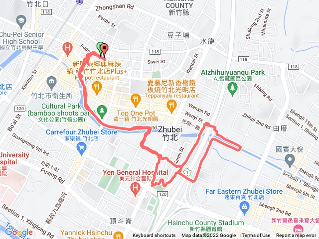 竹北慢走