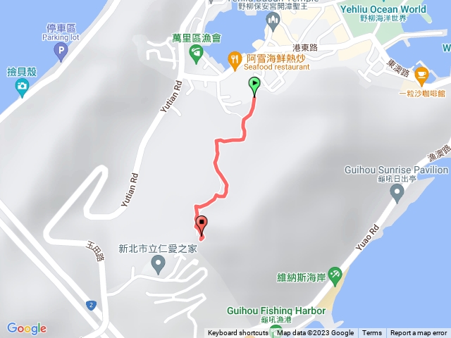 野柳里登山步道