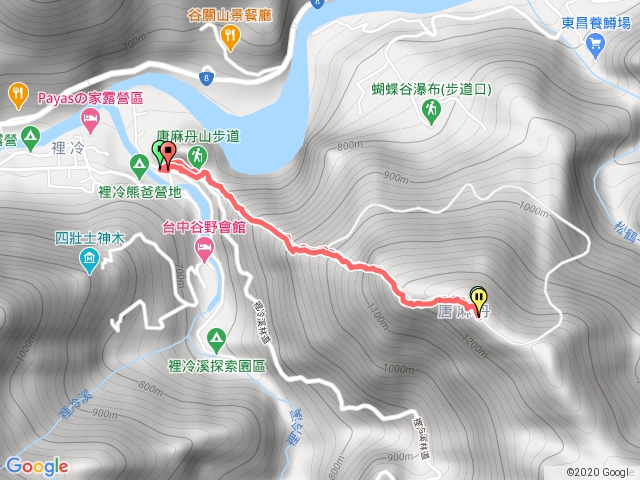 唐麻丹山(裡冷登山口)