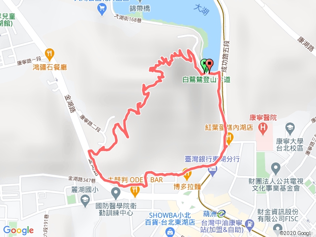 台北市內湖區—白鷺鷥山親山步道