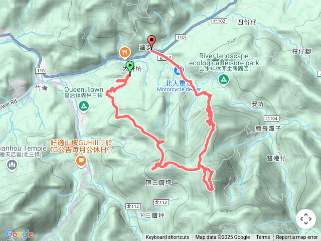 三峽建安桐花之旅（大厝坑山-鳥嘴四秀-竹崙山-麒麟山環繞）