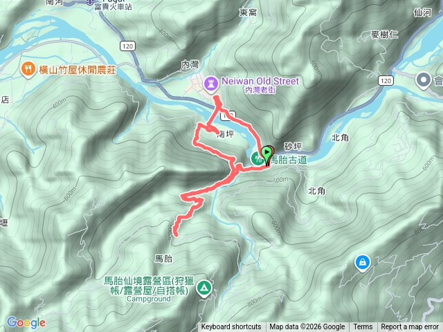 馬胎古道+南坪步道預覽圖