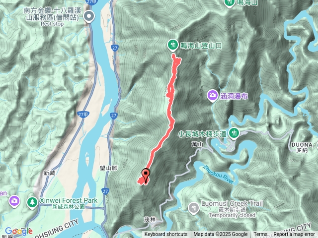 高雄茂林 六龜警備線6個分遣所探尋紀錄預覽圖