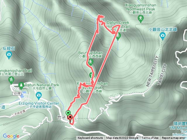 小觀音山大O型走