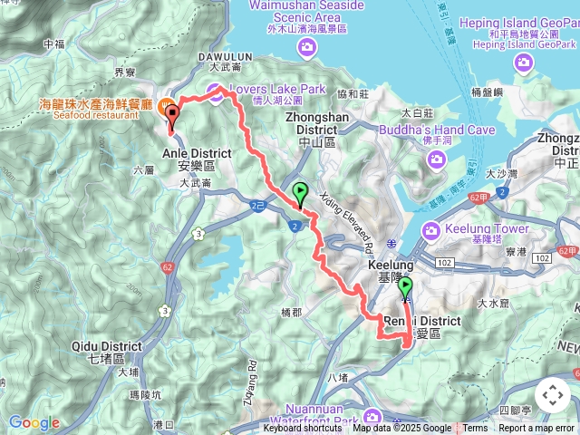 基隆天際線西段縱走：三坑至大武崙