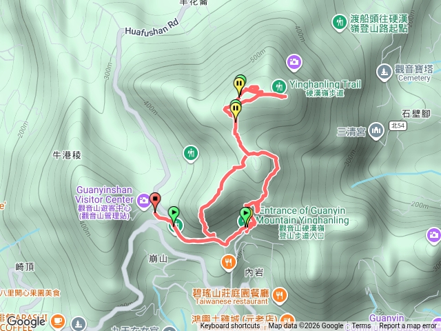青春嶺-硬漢嶺-龍女岩