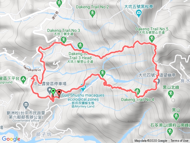 大坑三-四號登山路徑