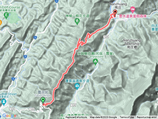 苗栗仙神縱走(獅潭靈洞宮-仙山-神棹山-南庄)