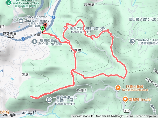 小百岳集起來樹林大棟山、青龍嶺、大同山步道202609011533預覽圖