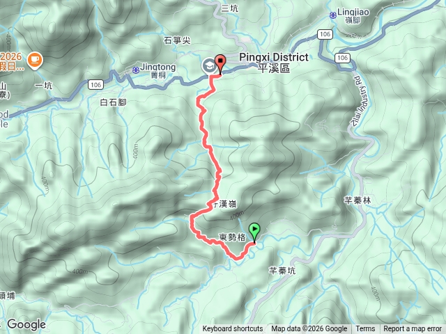 東勢格越嶺古道預覽圖