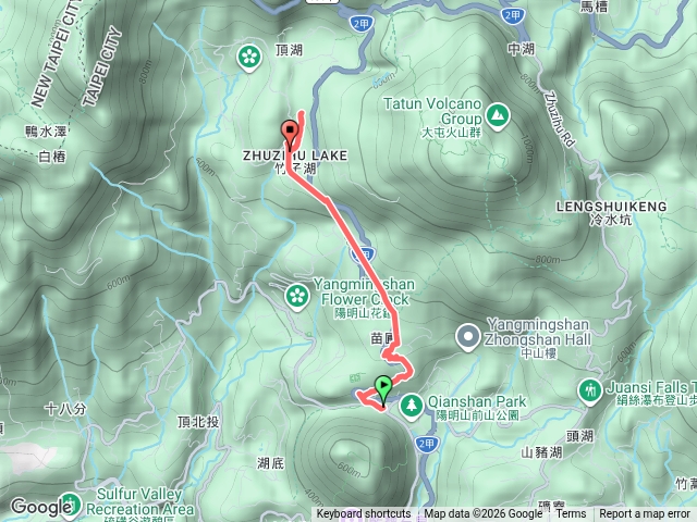 陽明山人車分道水車寮步道