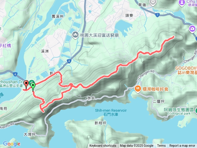 溪州頭嵙山縱走預覽圖