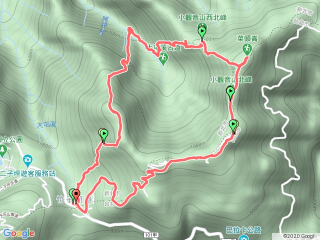 小觀音山大O路線