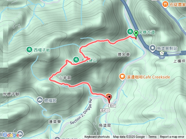 牧童古道-溪邊寮山-山羊洞登山步道口-聚福宮預覽圖